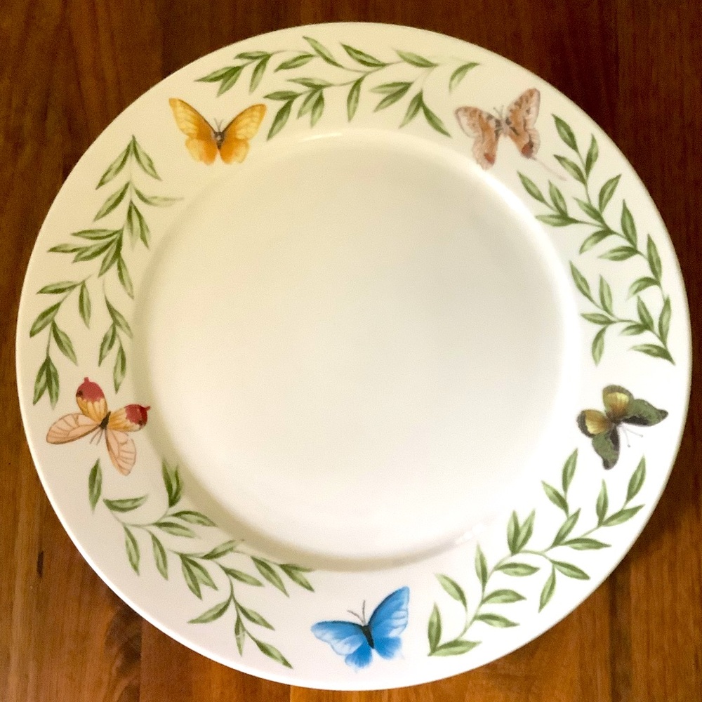 Vintage Faberware Butterfly Arbor life 12 1/2 inch platter -B3